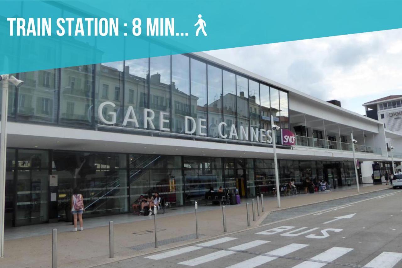 Le Forville : 400M Palais, Calme, Clim Cannes Zewnętrze zdjęcie